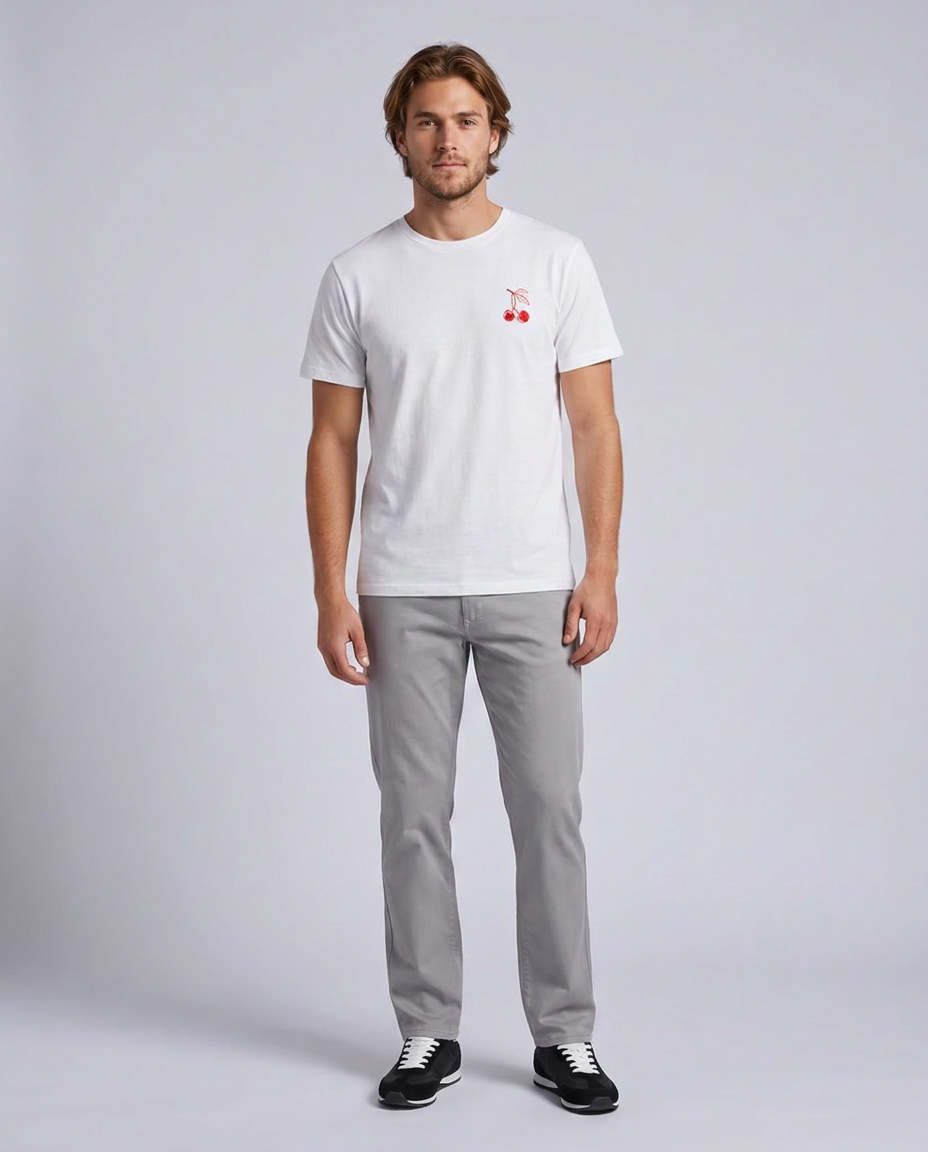 Unisex White Relaxed Fit Graphic T-Shirt - Hustle N Holla