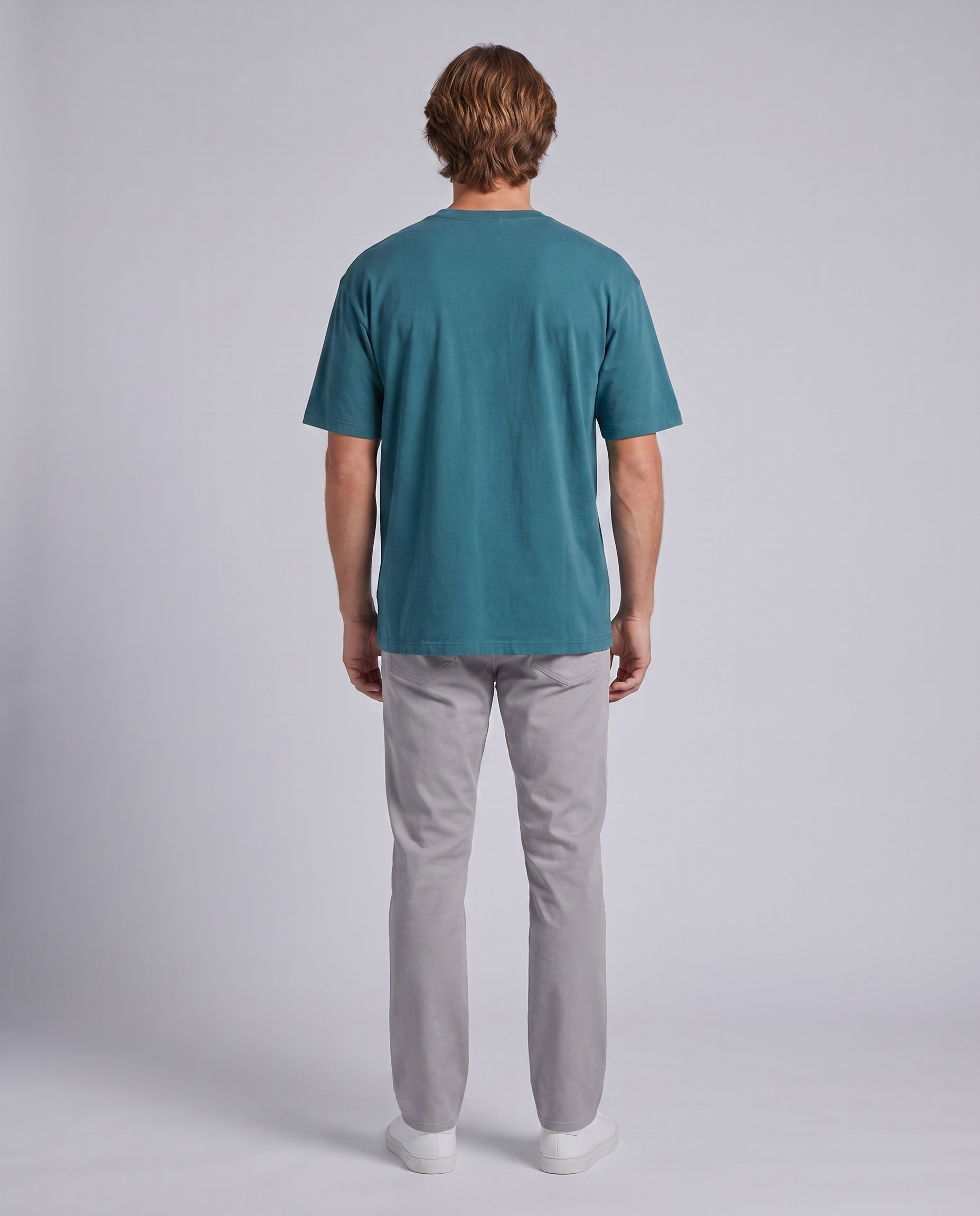 Teal Oversized Basic T-Shirt - Hustle N Holla