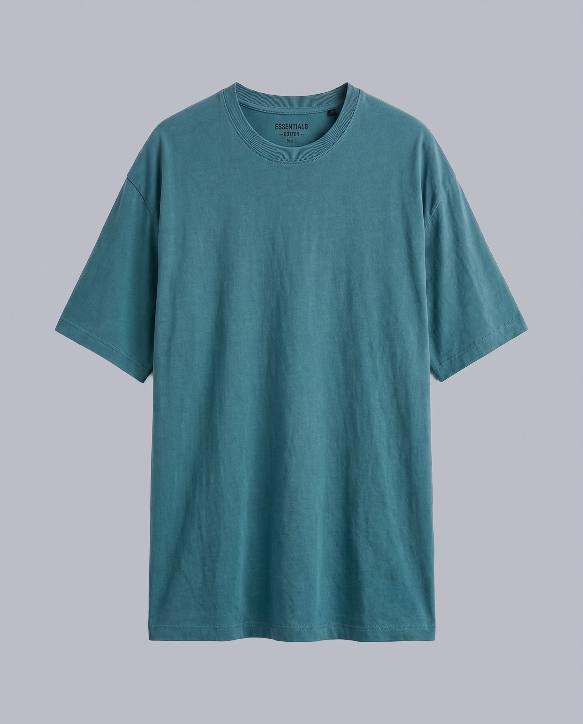 Teal Oversized Basic T-Shirt - Hustle N Holla