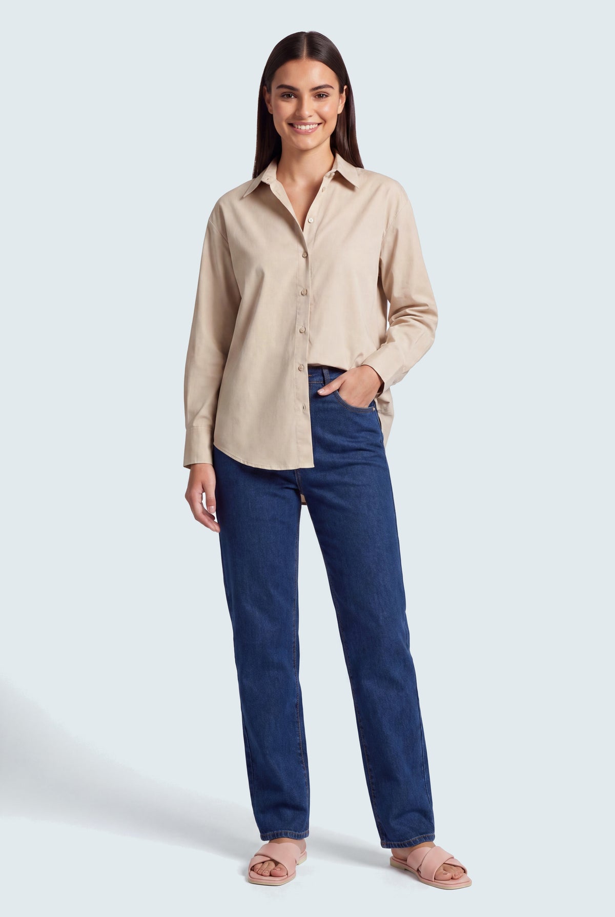 Indigo Blue Denim Jeans - Hustle N Holla