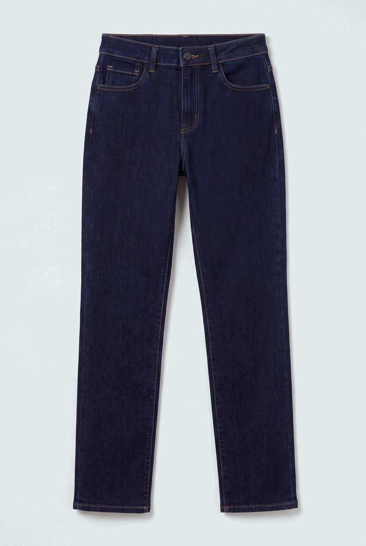 Indigo Blue Straight Jeans - Hustle N Holla