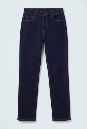 Indigo Blue Straight Jeans - Hustle N Holla