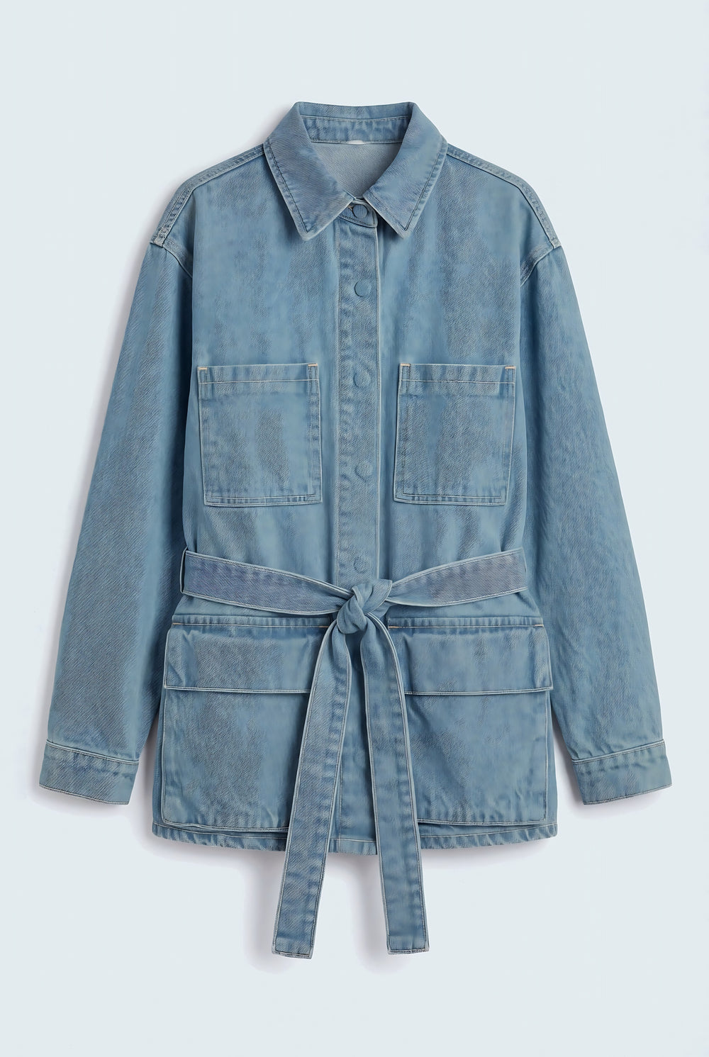 Knot-up Blue Jacket - Hustle N Holla