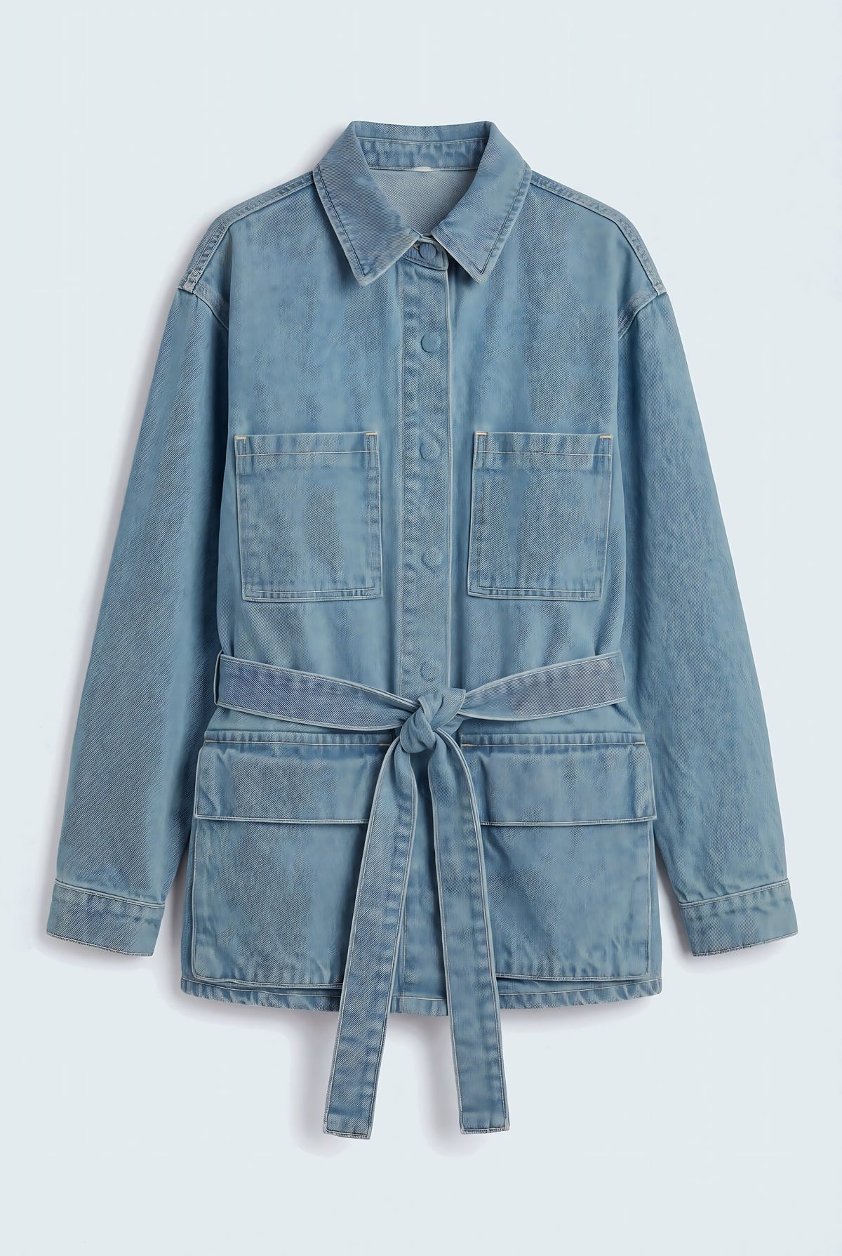 Knot-up Blue Jacket - Hustle N Holla