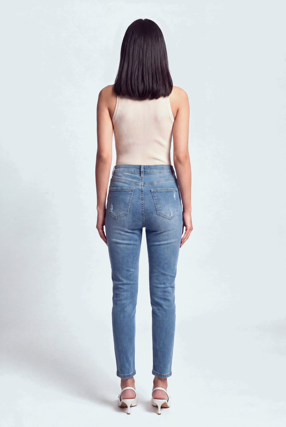 Ocean Blue Denim Jeans - Hustle N Holla