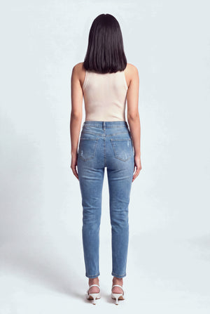 Ocean Blue Denim Jeans - Hustle N Holla