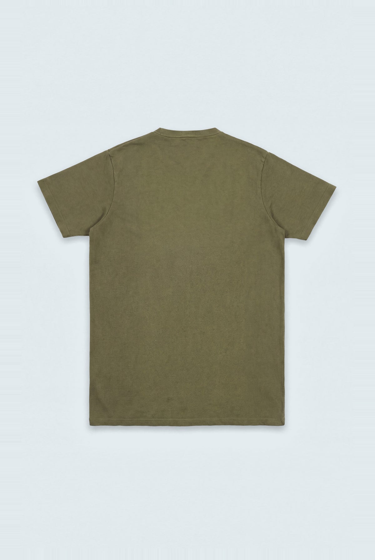 Olive Green Garment Wash Regular Fit T-Shirt - Hustle N Holla