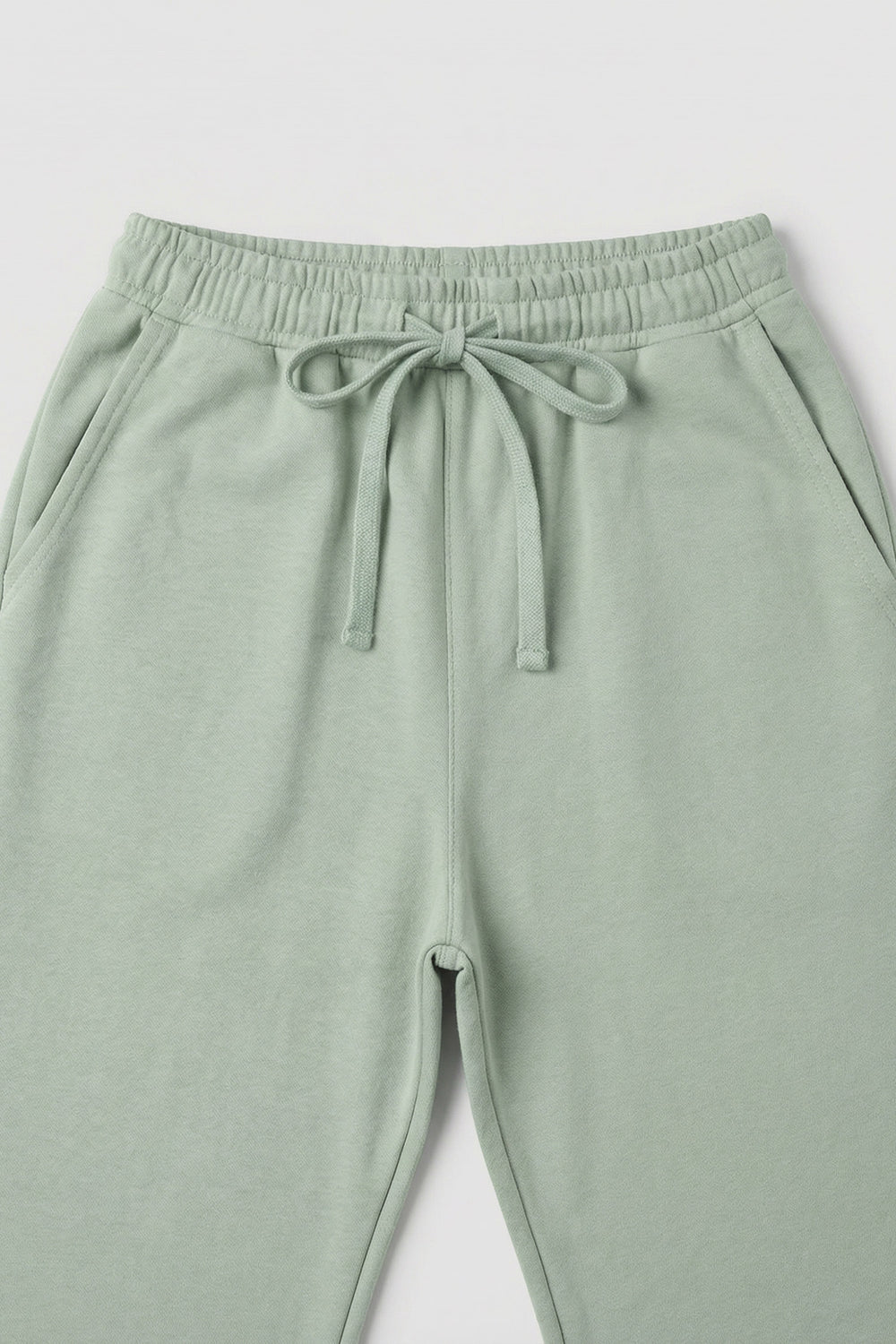 Sage Green Straight Fit Signature Soft Trousers - Hustle N Holla