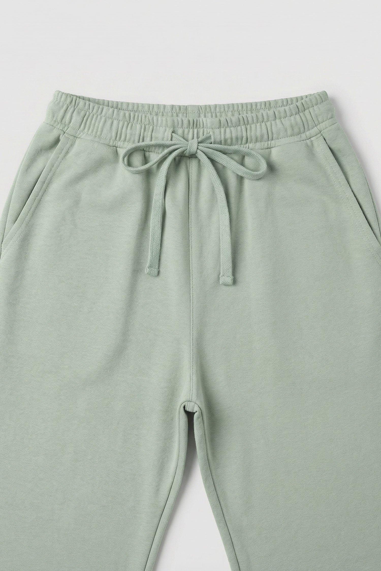 Sage Green Straight Fit Signature Soft Trousers - Hustle N Holla