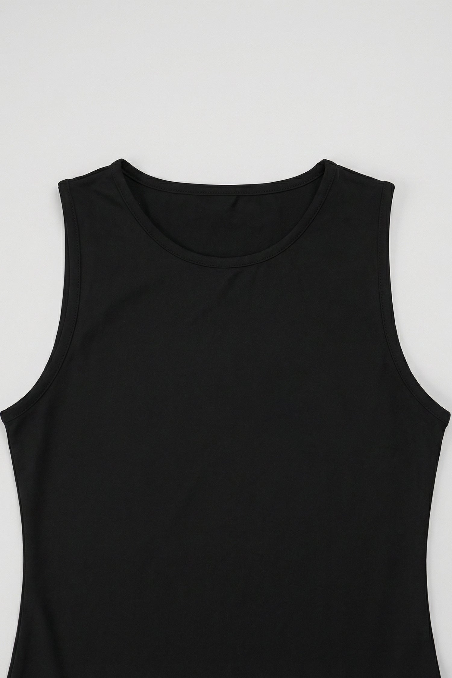 Black Slim Fit Bodysuit