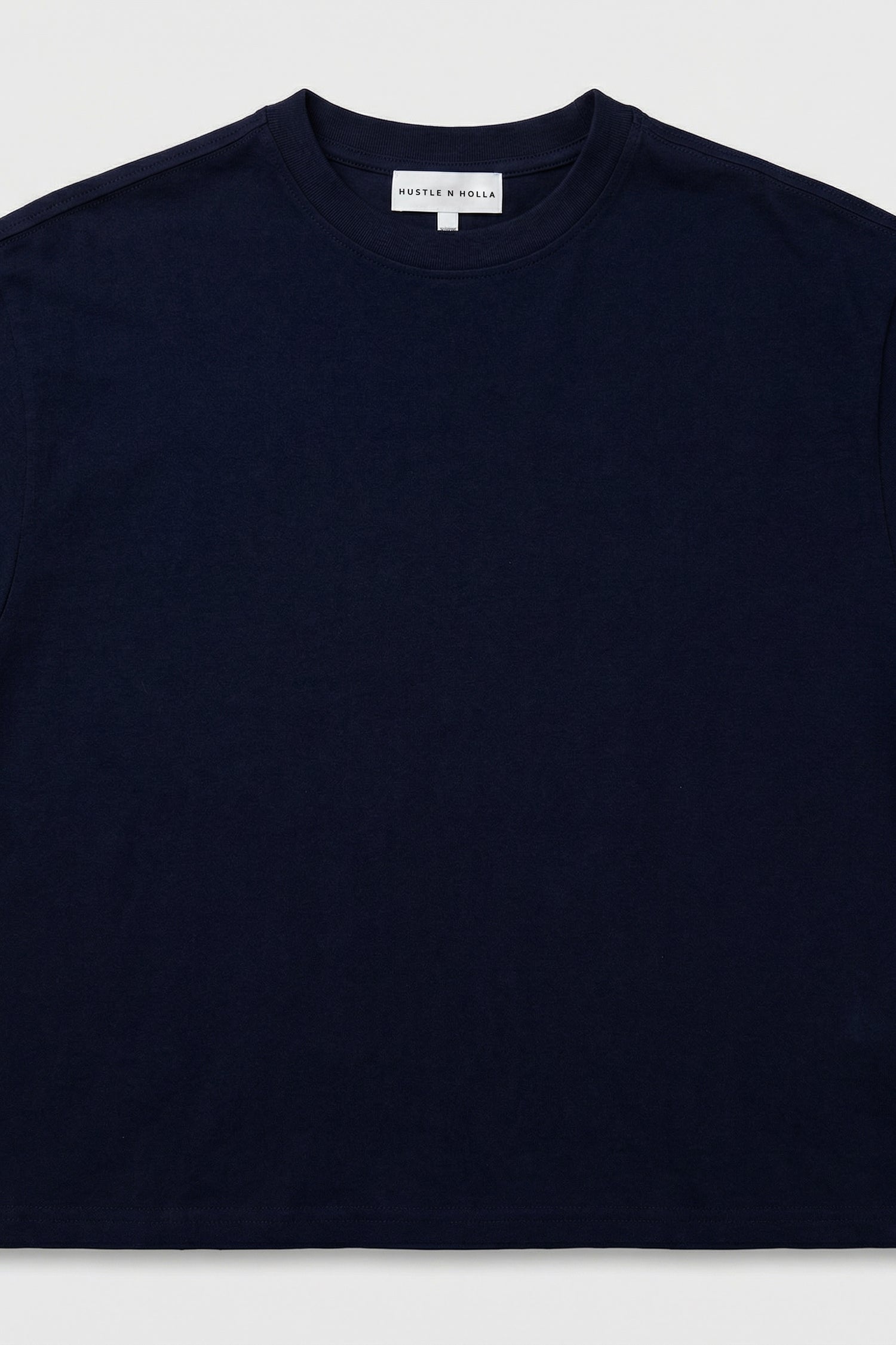 Navy Boxy Fit T-Shirt