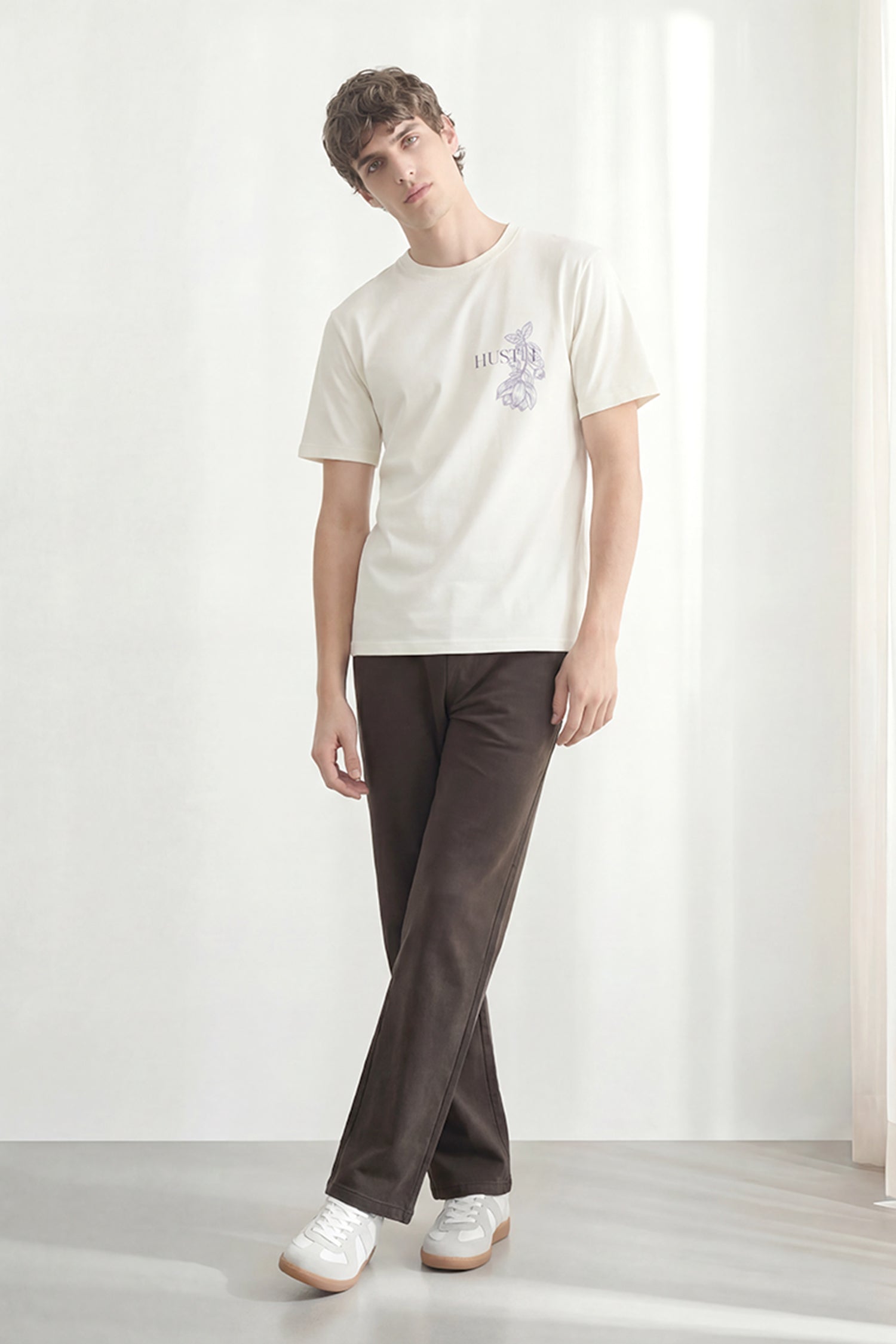 Unisex Graphic White Relaxed Fit T-Shirt - Hustle N Holla