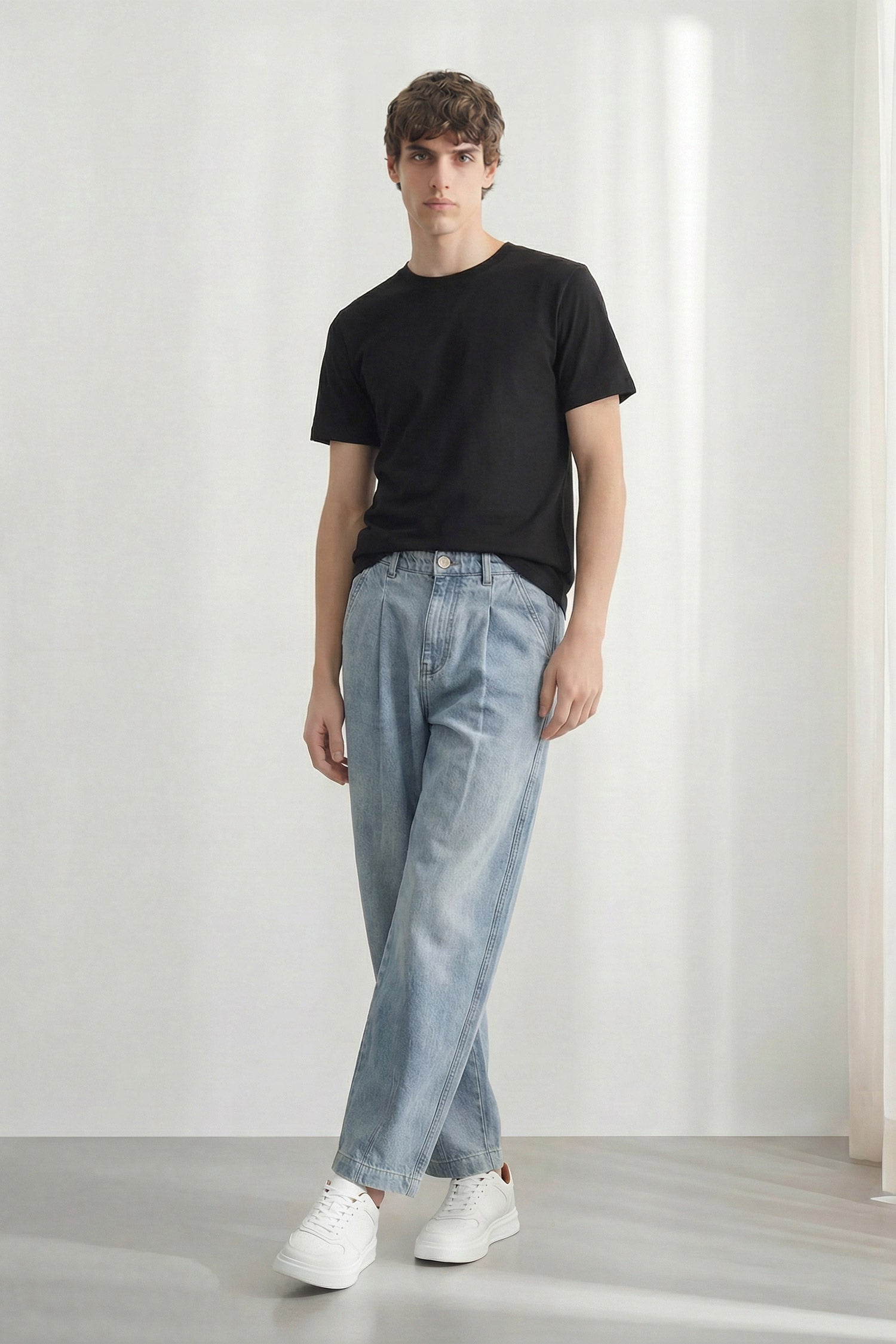 Basic Black Regular Fit T-Shirt - Hustle N Holla