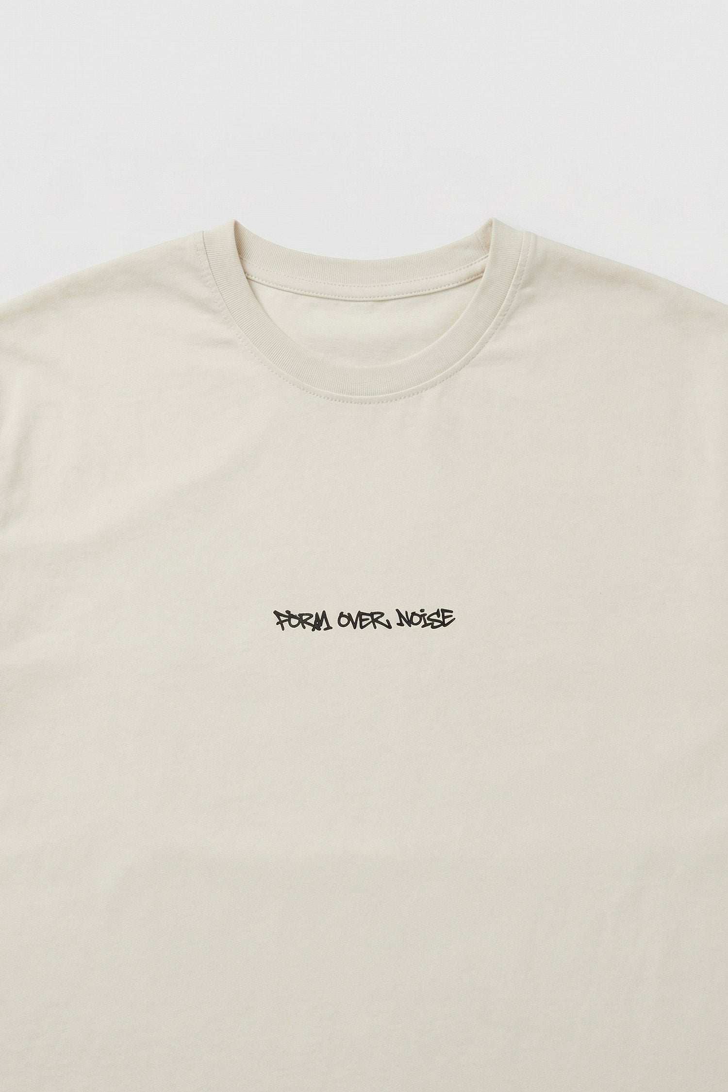 Beige Relaxed Fit Graphic T-shirt - Hustle N Holla