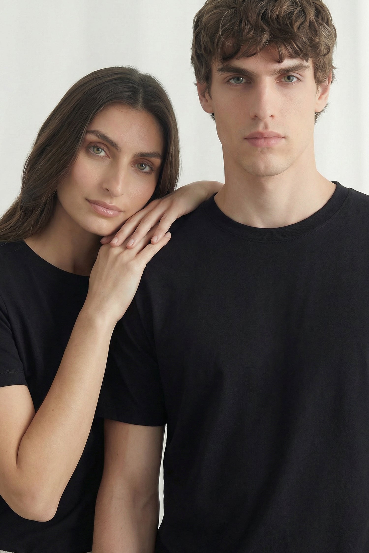 Unisex Basic Black Relaxed T-Shirt - Hustle N Holla