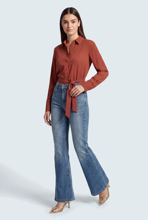 Original Flared Fit Denim Jeans - Hustle N Holla