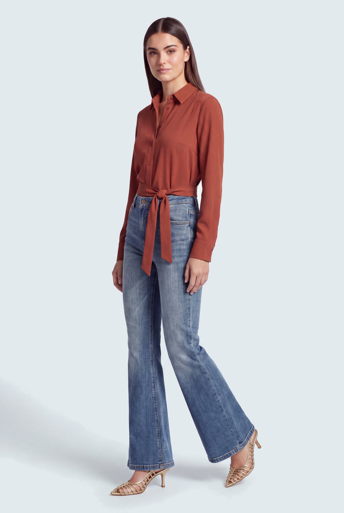 Original Flared Fit Denim Jeans - Hustle N Holla