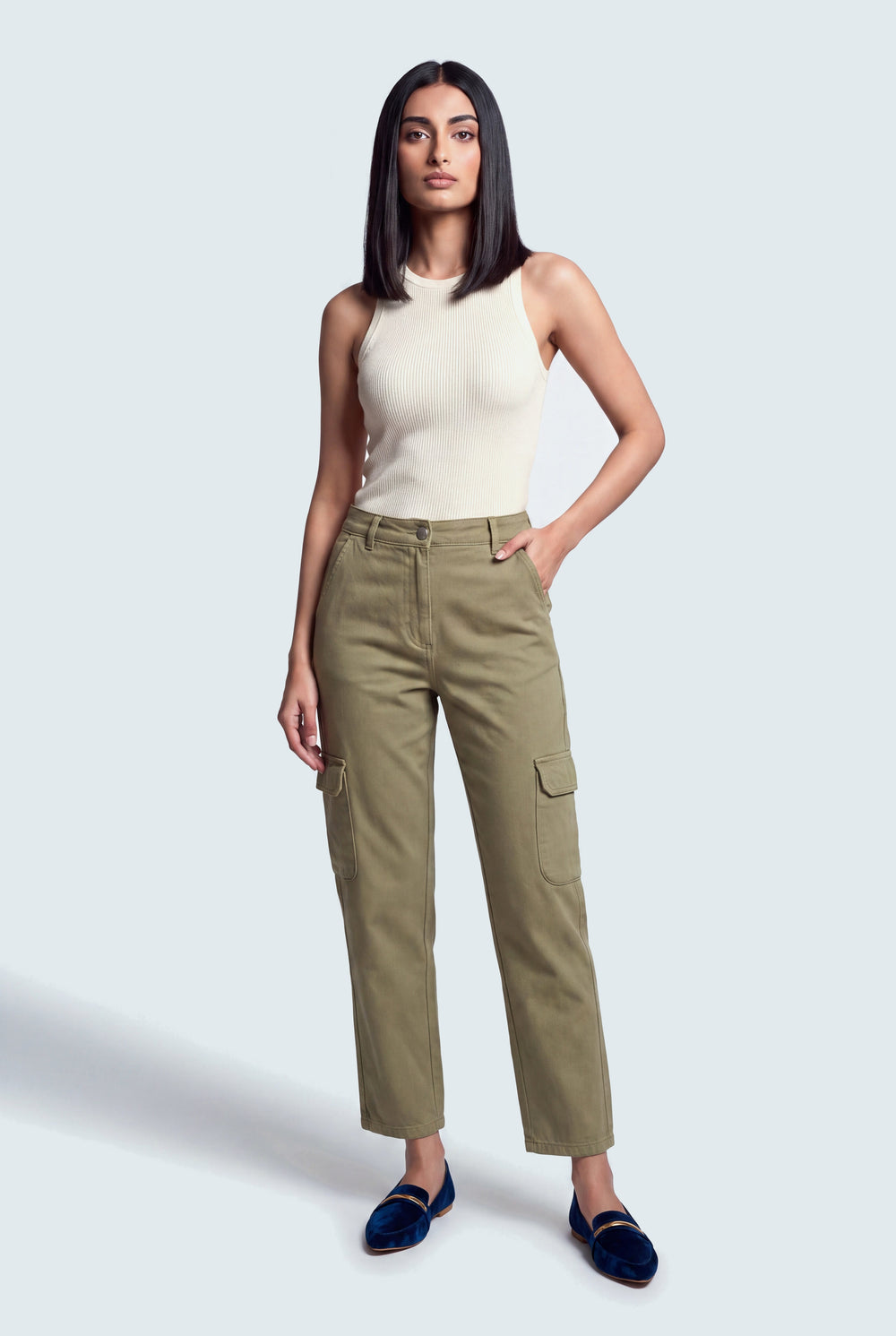 Pocketed Cargo Jeans - Hustle N Holla