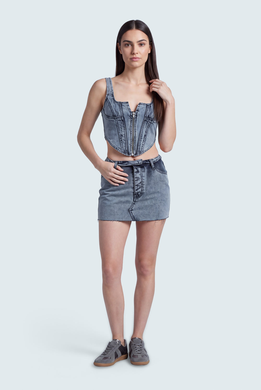 Priscilla Denim Vest - Hustle N Holla