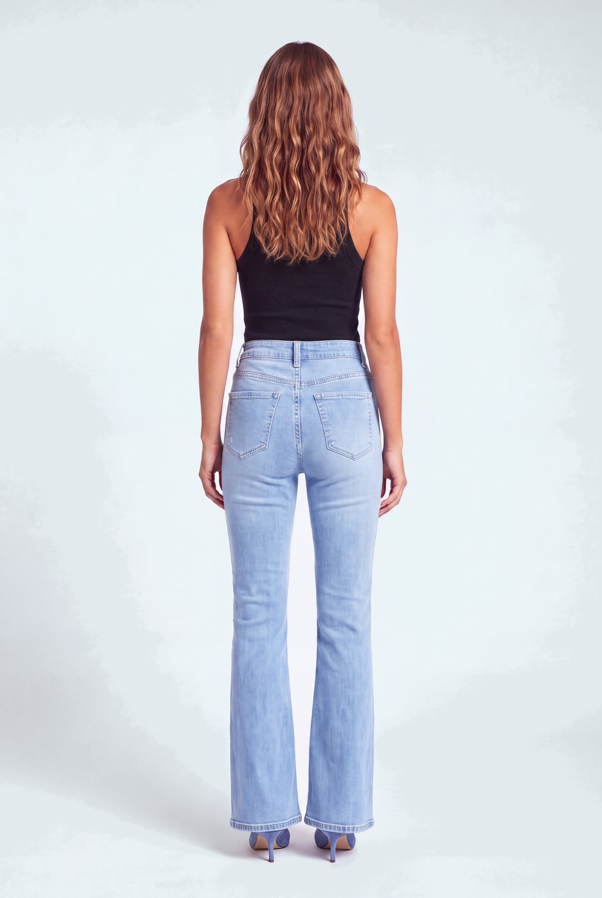 Rosalie Flared Denim Jeans - Hustle N Holla