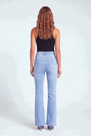 Rosalie Flared Denim Jeans - Hustle N Holla