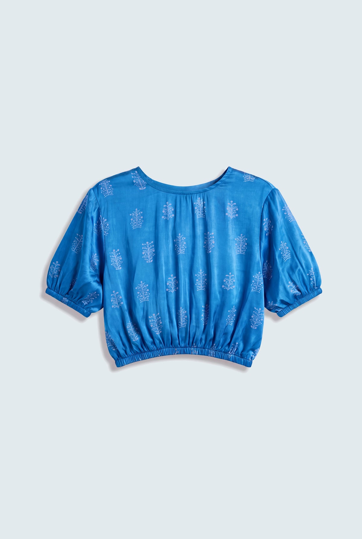 Royal Blue Crop Top - Hustle N Holla