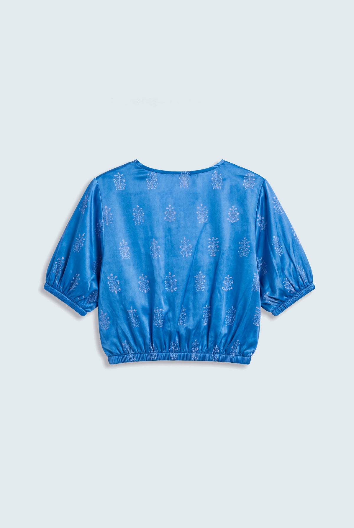 Royal Blue Crop Top - Hustle N Holla