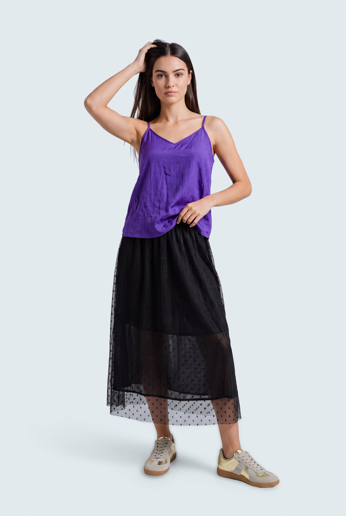 Silk Cami Top - Hustle N Holla