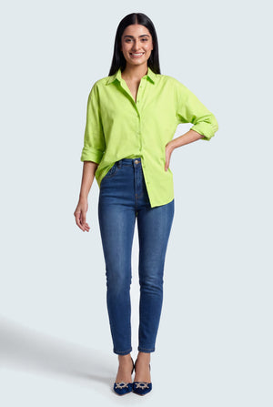 Tatiana Dark Blue Jeans - Hustle N Holla