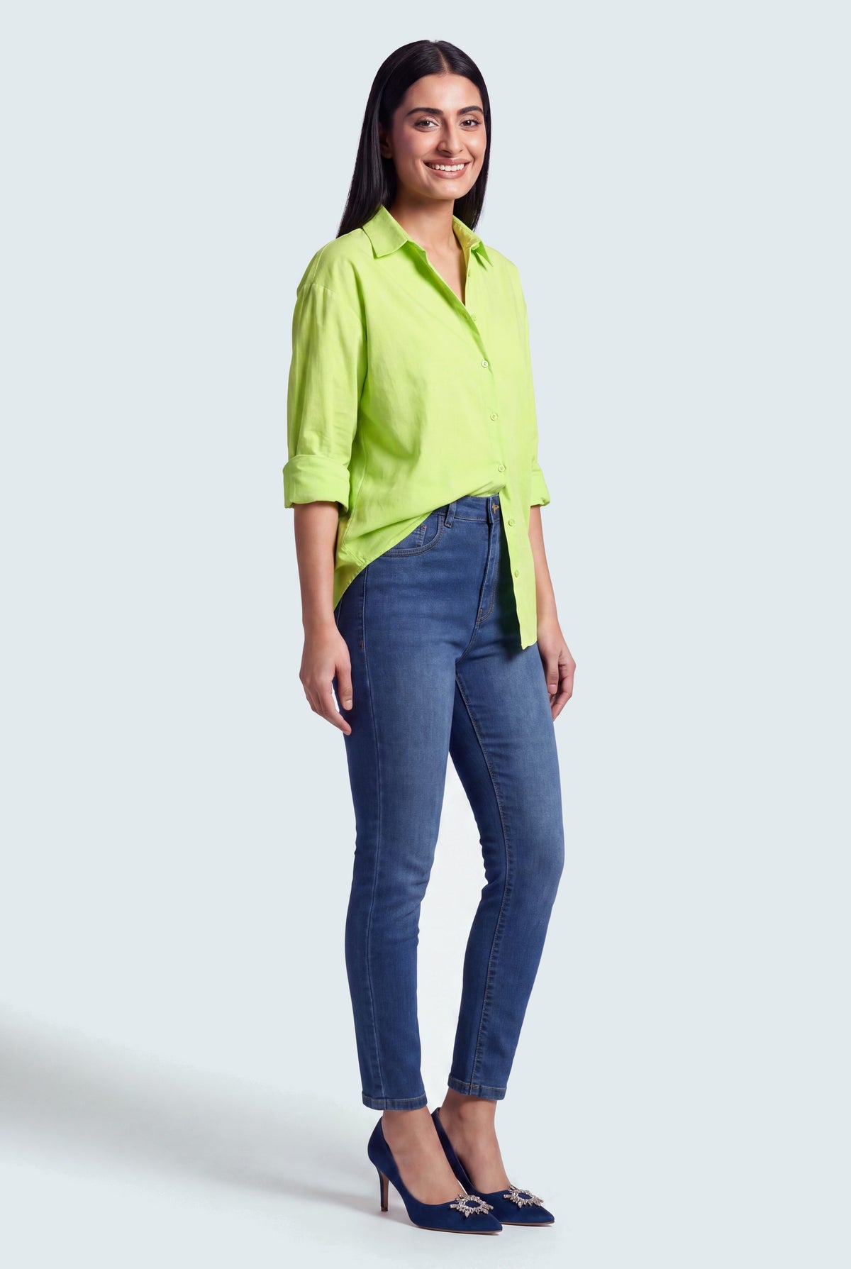 Tatiana Dark Blue Jeans - Hustle N Holla