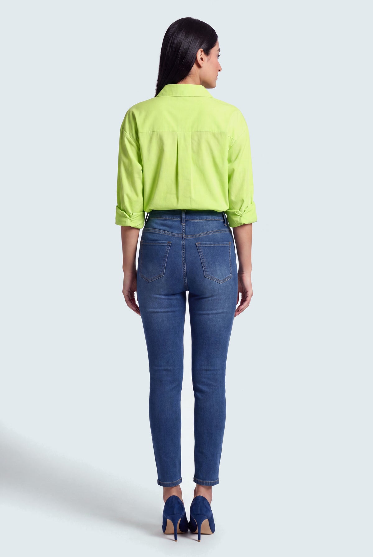 Tatiana Dark Blue Jeans - Hustle N Holla
