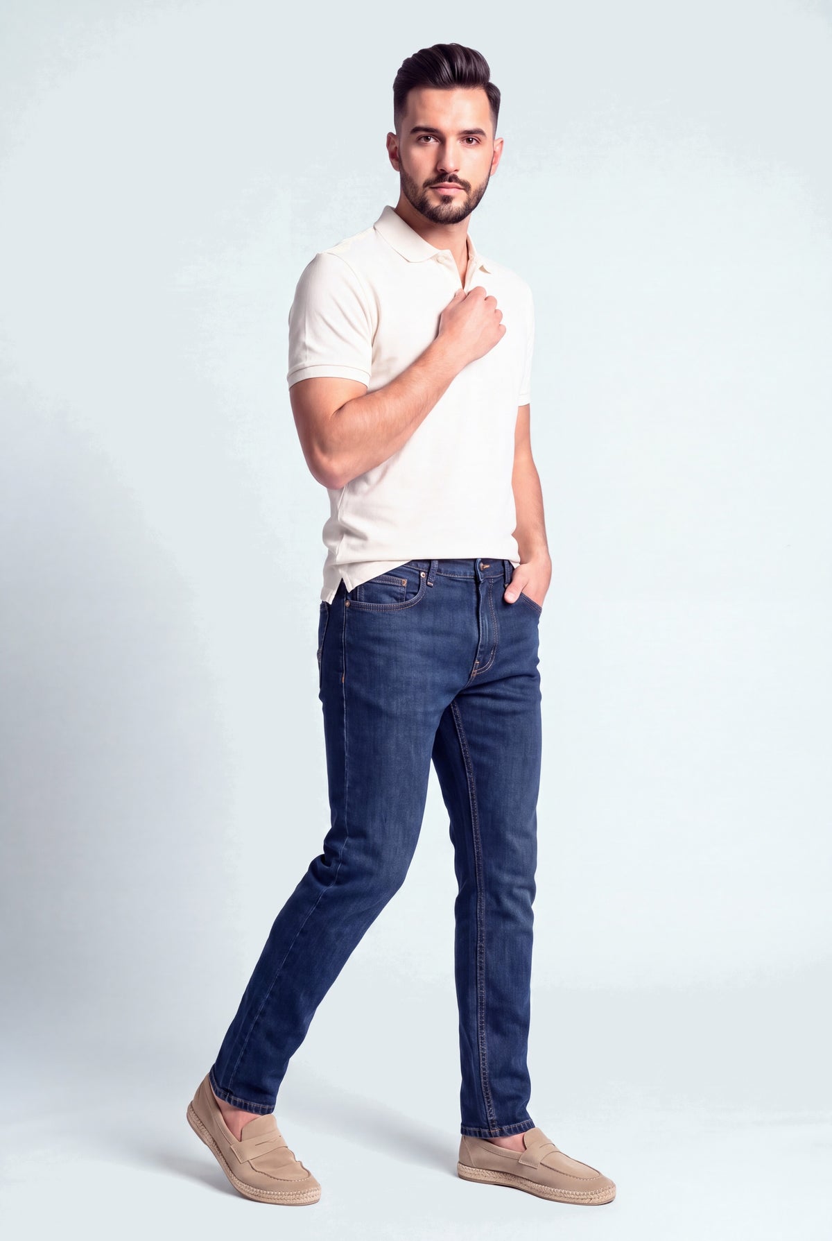 Wes Basic Fit Jeans - Hustle N Holla