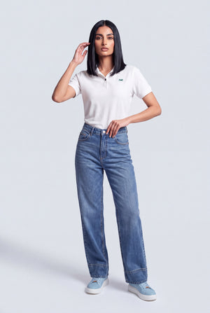 White Regular Fit Polo Shirt - Hustle N Holla