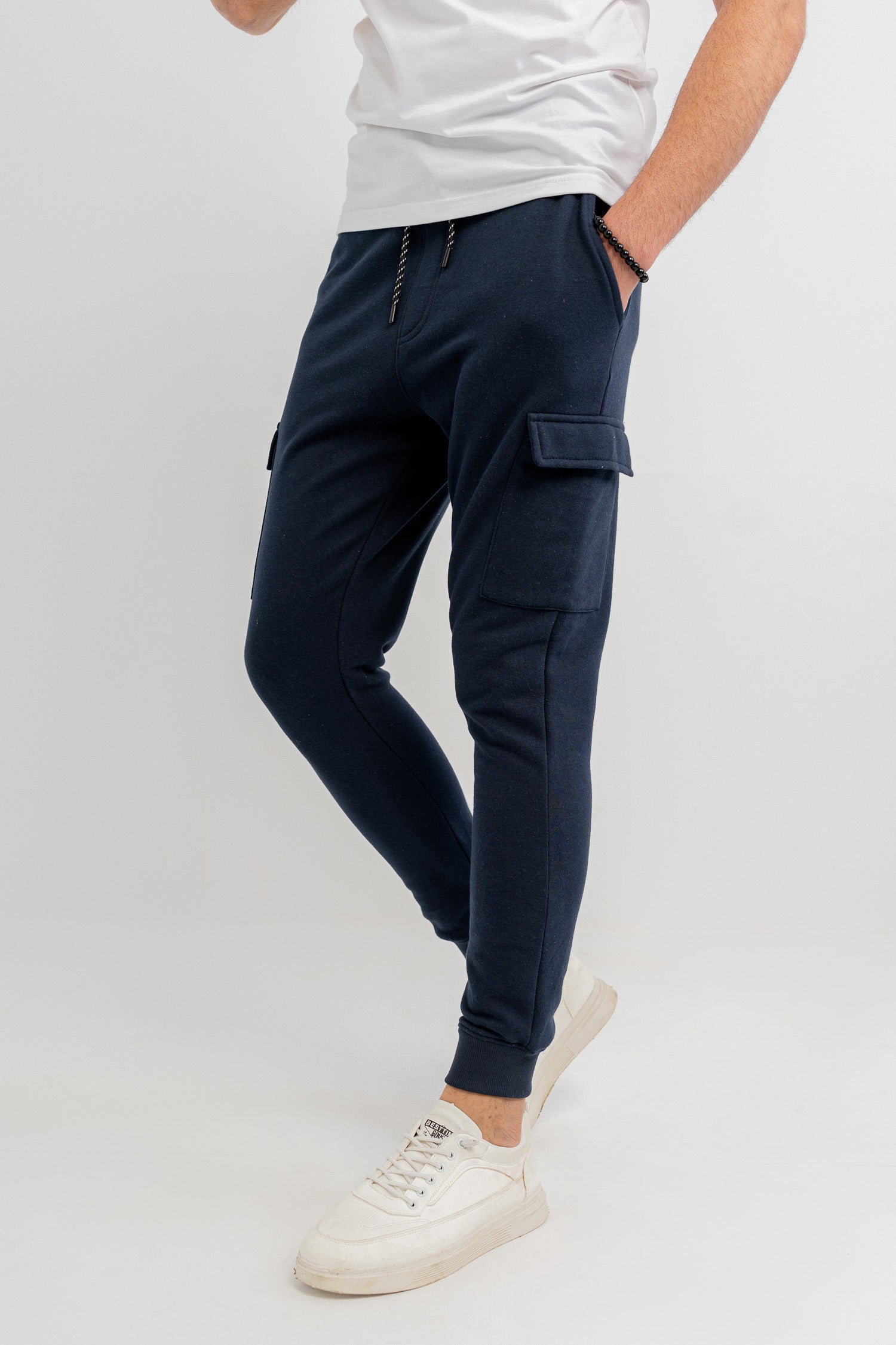 Navy Blue Jogger Pants - Hustle N Holla