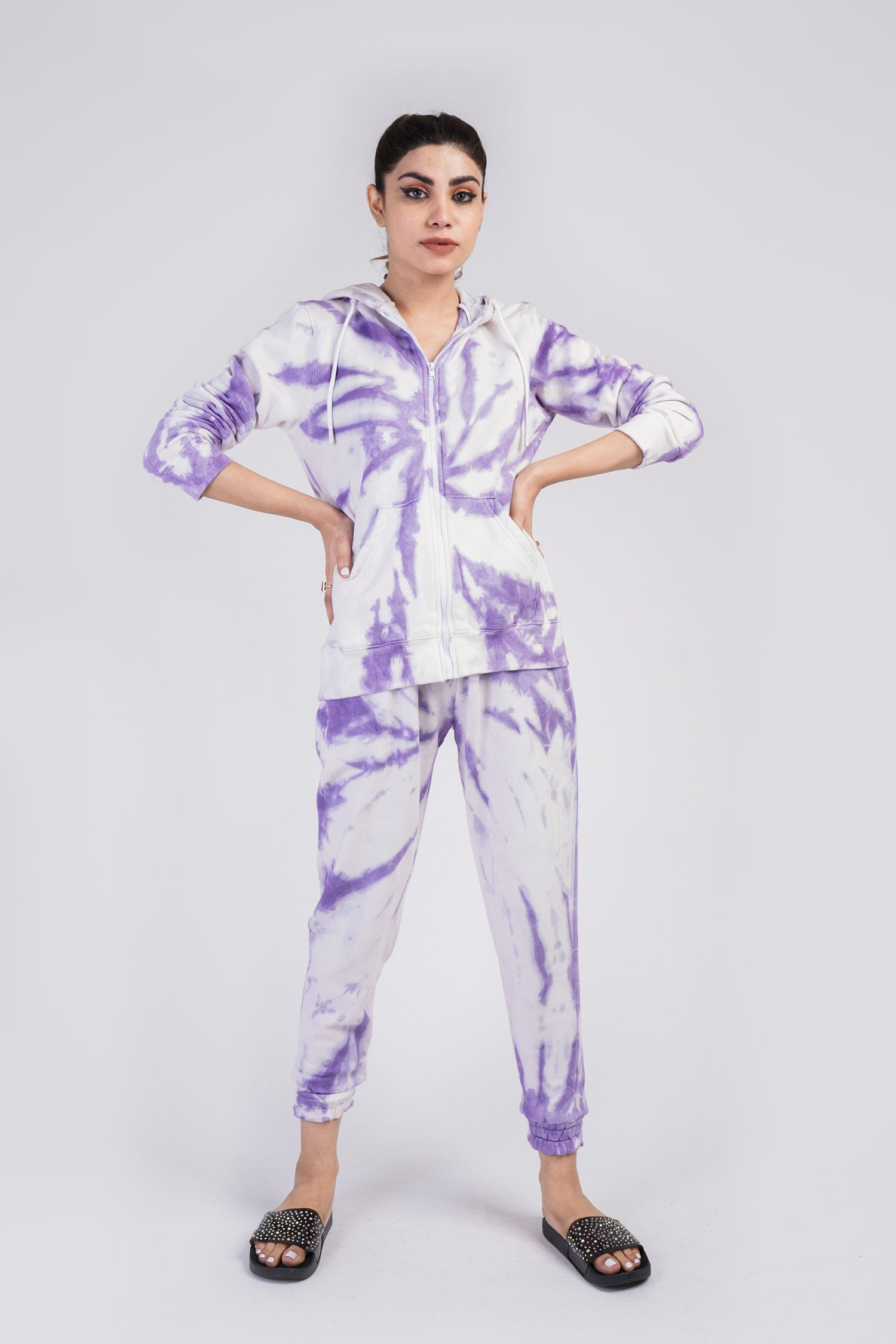 Purple Haze Co-ord Sweatpants - Hustle N Holla