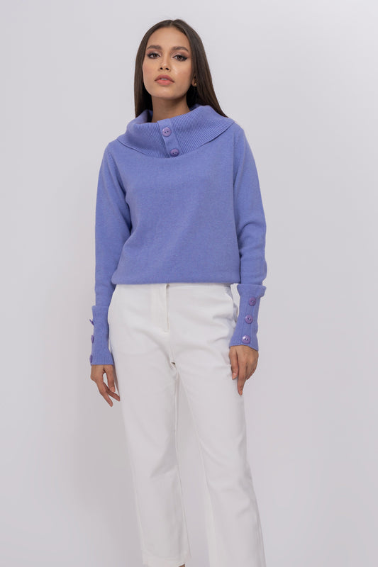 HNH Ines Purple Jumper - Hustle N Holla