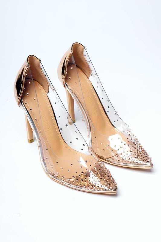 Cindy Copper Heels - Hustle N Holla