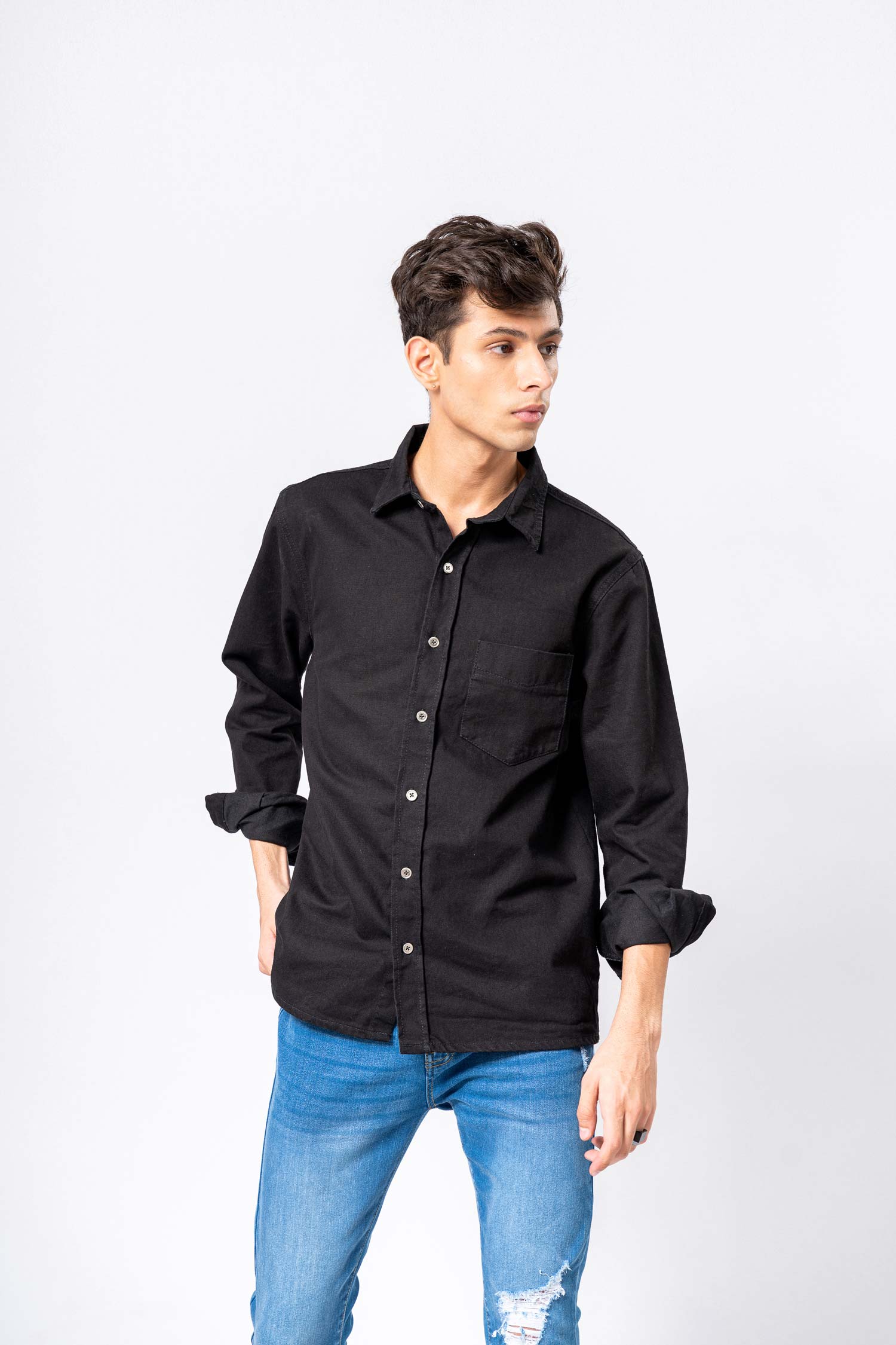 Reydon Black Shirt - Hustle N Holla