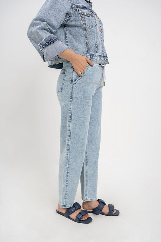 Straight-Fit Minor Fault Jeans - Hustle N Holla