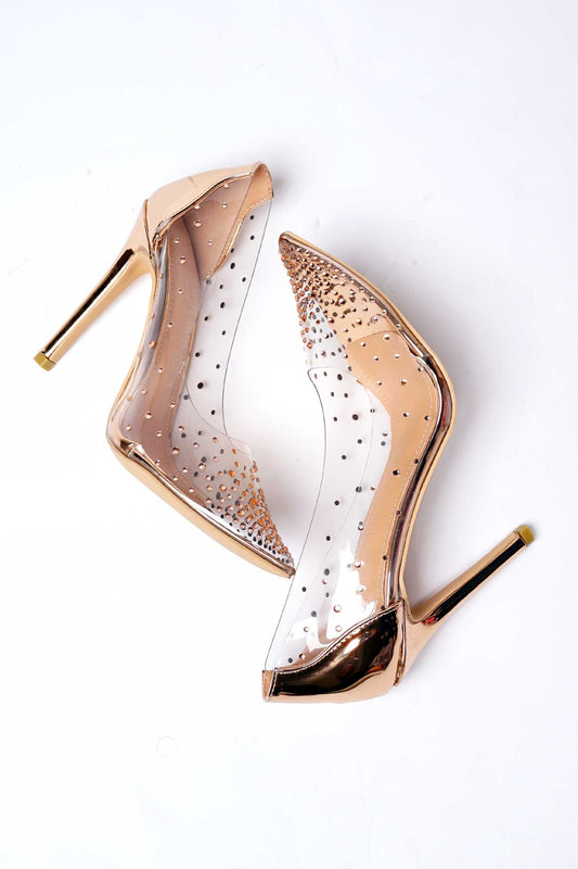 Cindy Copper Heels - Hustle N Holla