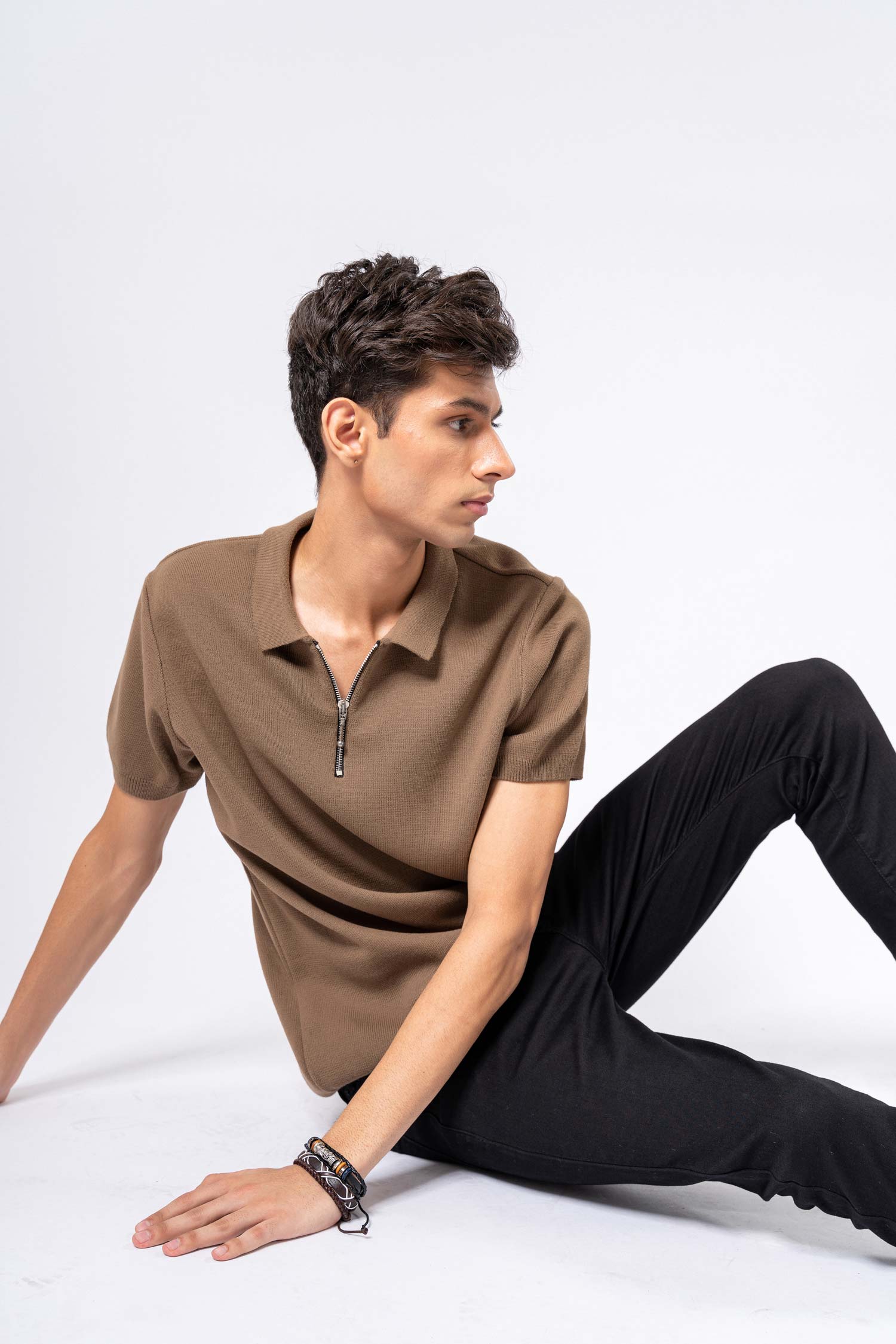 HNH Cotton knitted Polo Shirt - Hustle N Holla