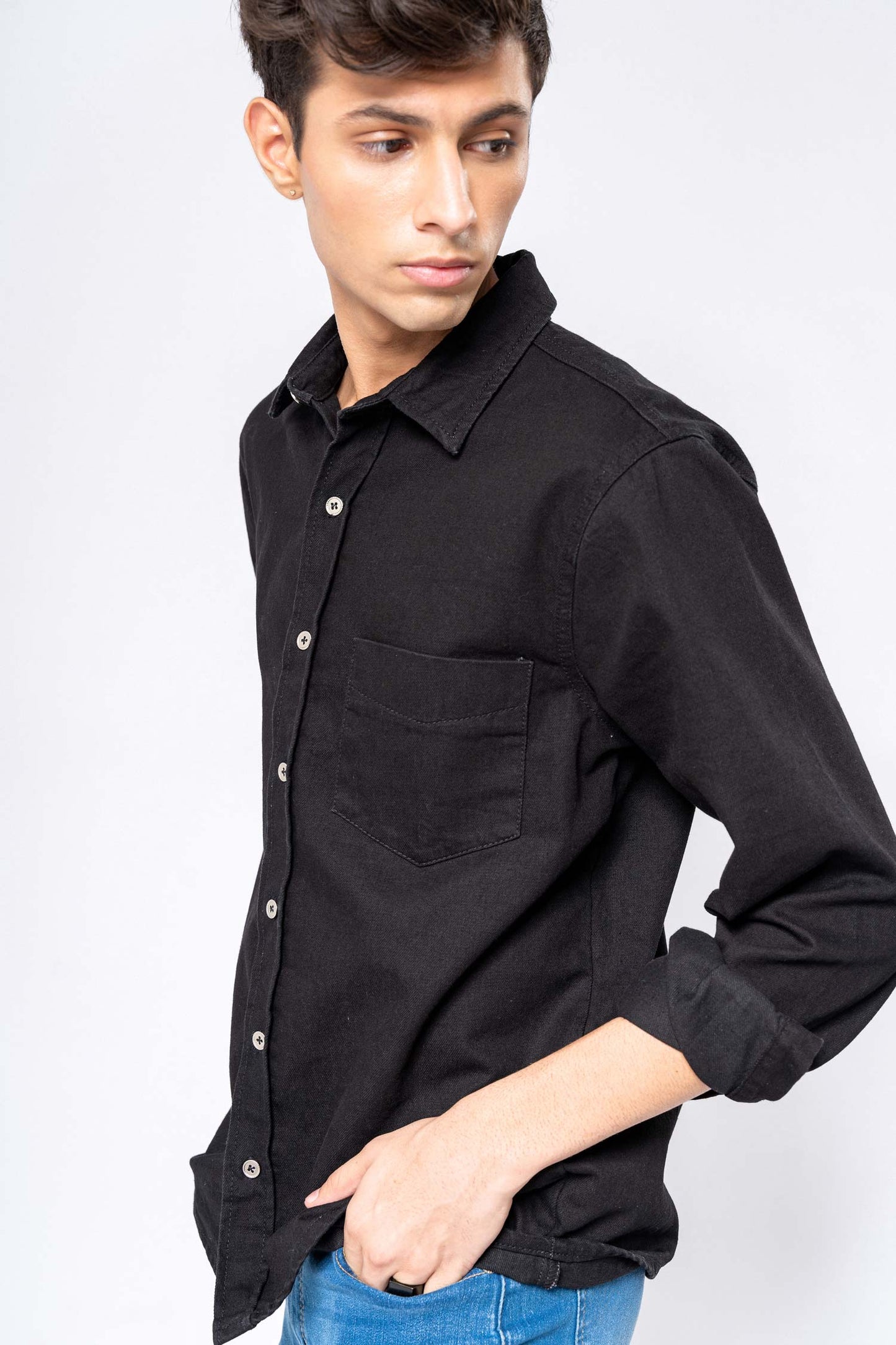 Reydon Black Shirt - Hustle N Holla