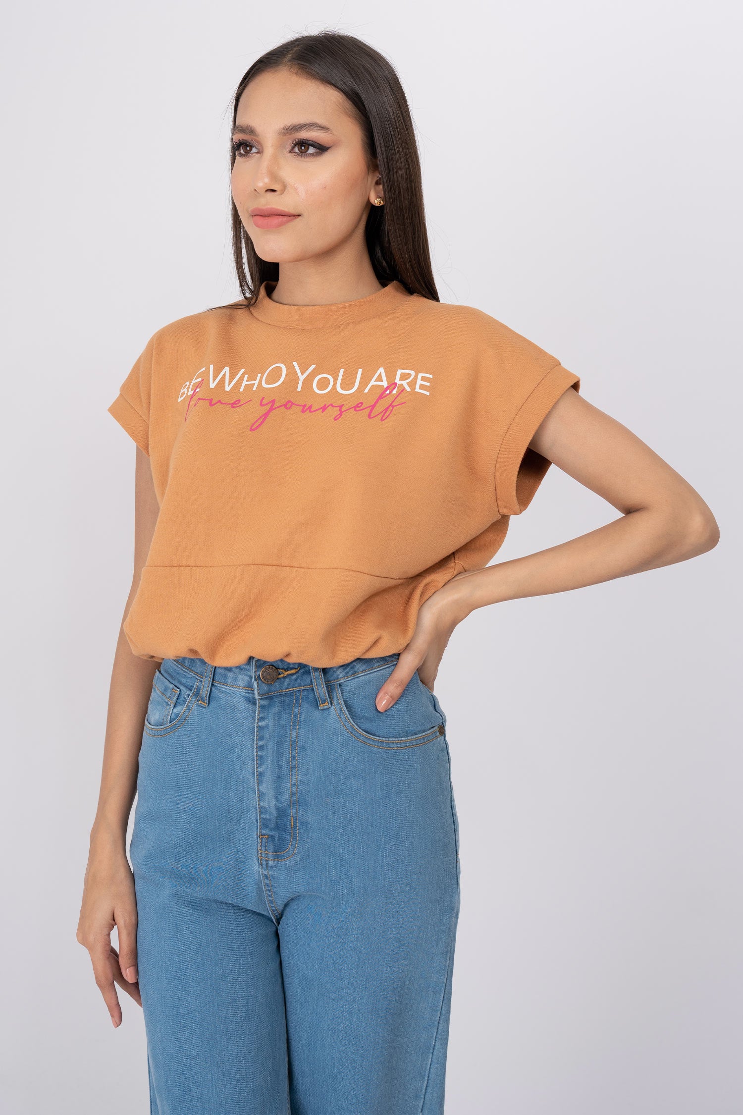 Catia Orange Sweatshirt