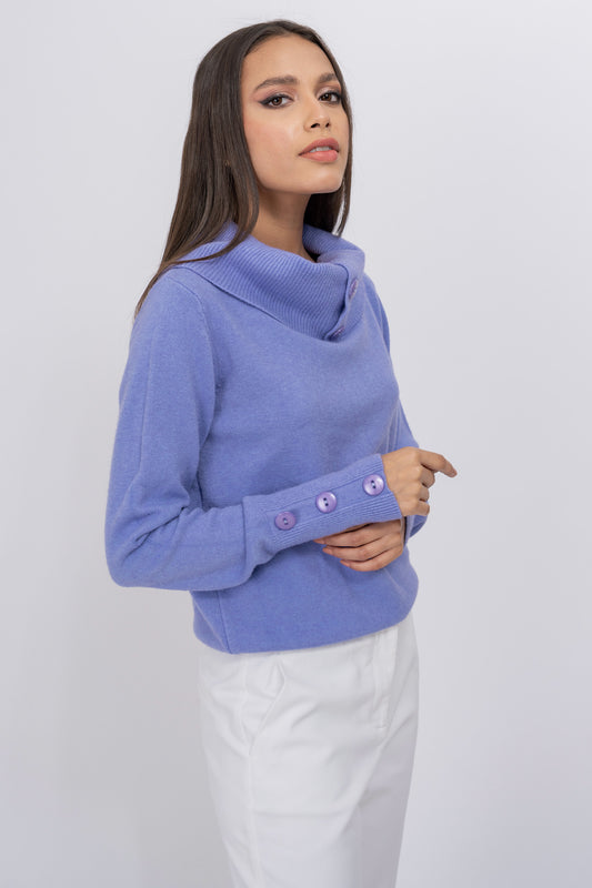HNH Ines Purple Jumper - Hustle N Holla