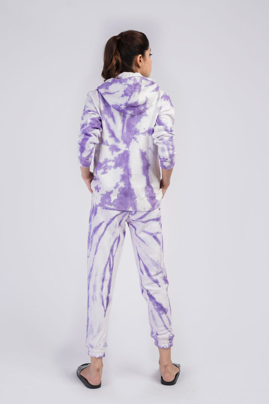 Purple Haze Co-ord Hoodie - Hustle N Holla