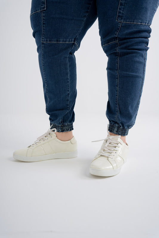 Deep Blue Cargo Plus Size Jogger - Hustle N Holla