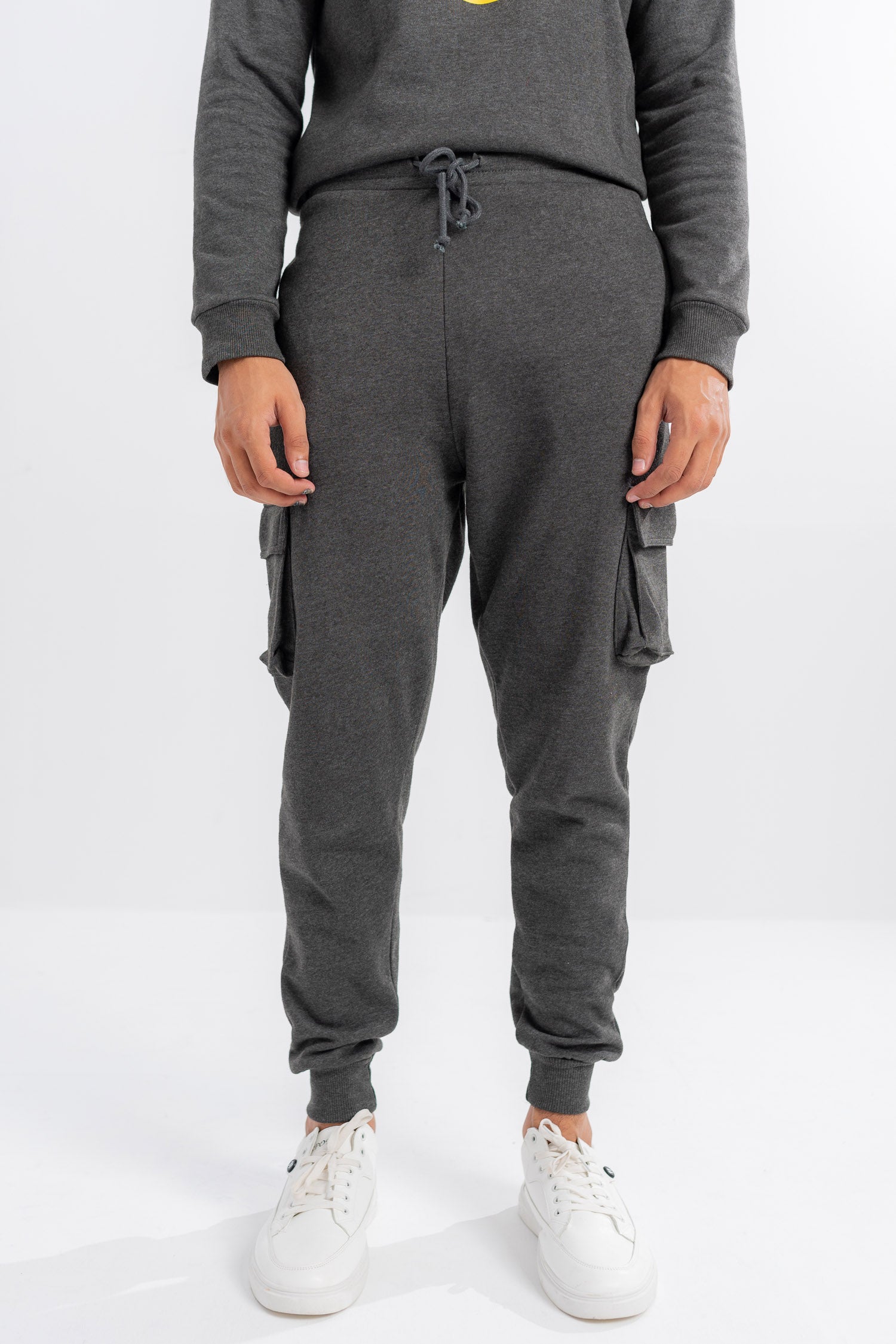Grey Jogger Trousers - Hustle N Holla