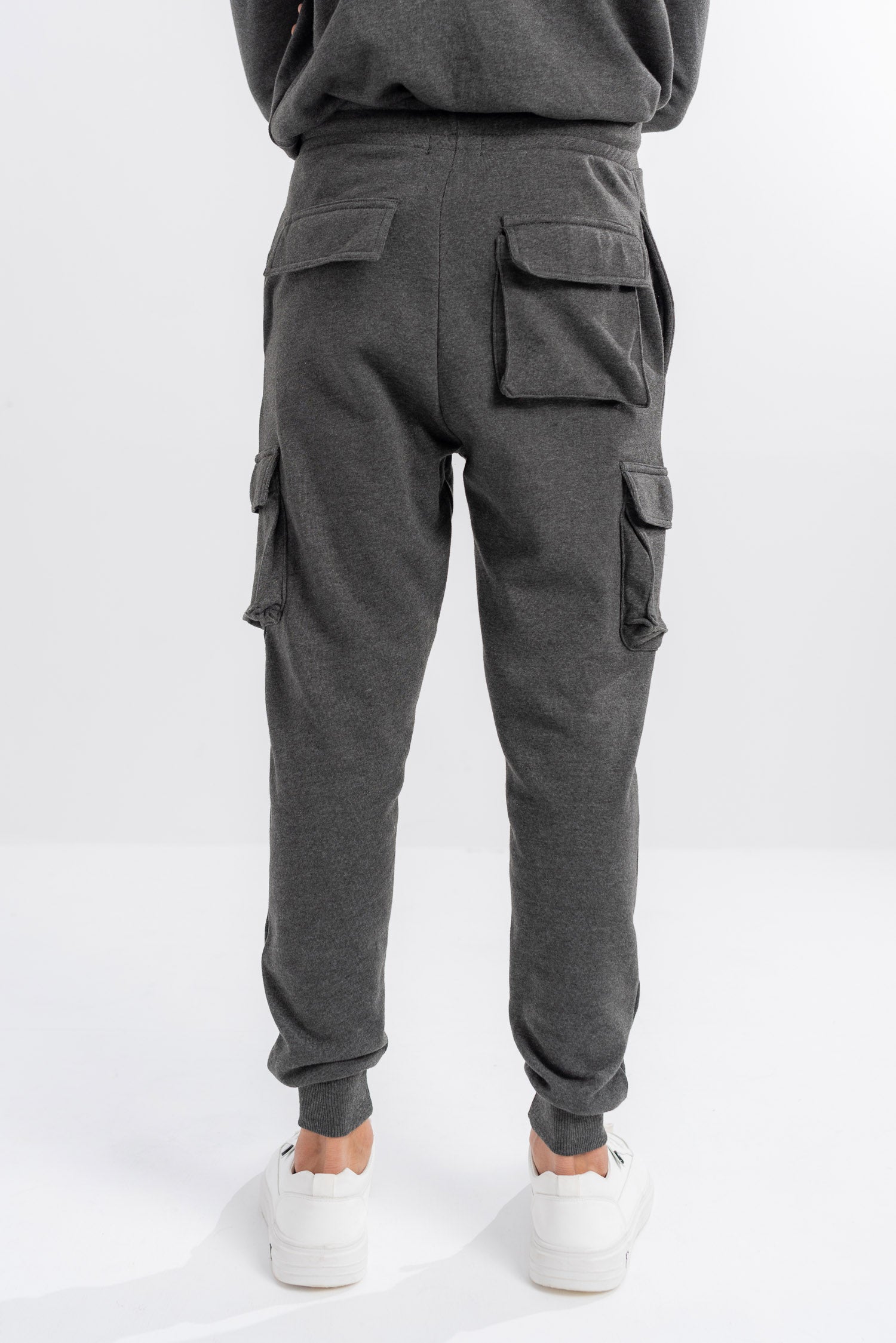 Grey Jogger Trousers - Hustle N Holla