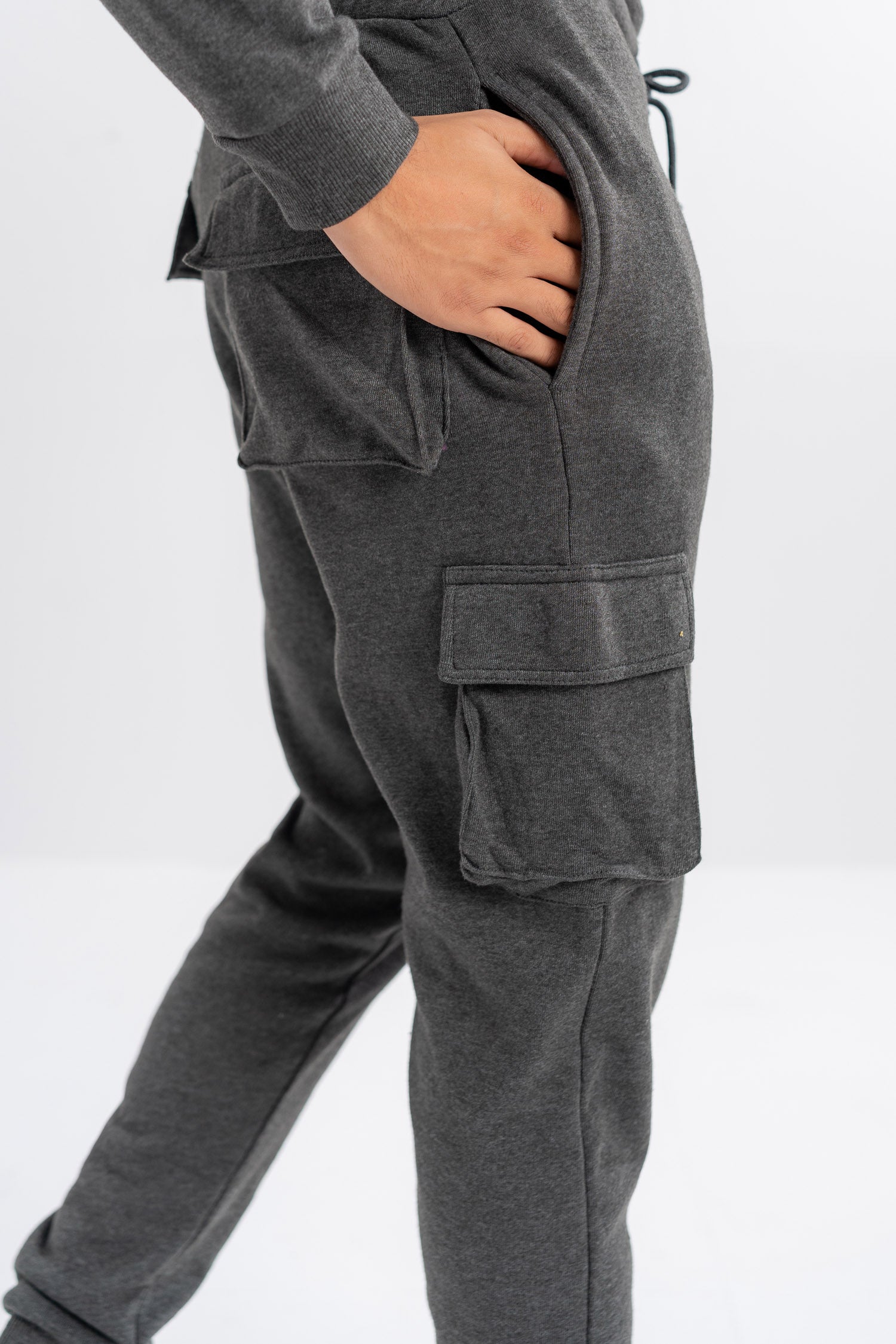 Grey Jogger Trousers - Hustle N Holla