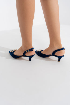 Blue Suede Heels - Hustle N Holla